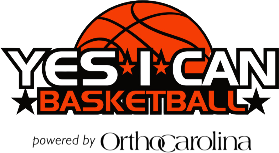 2025 Yes I Can Basketball Orthocarolina Logo PNG