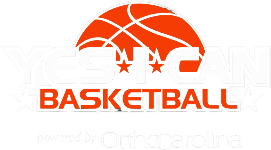 Yes I Can Basketball Orthocarolina WHITE FONT
