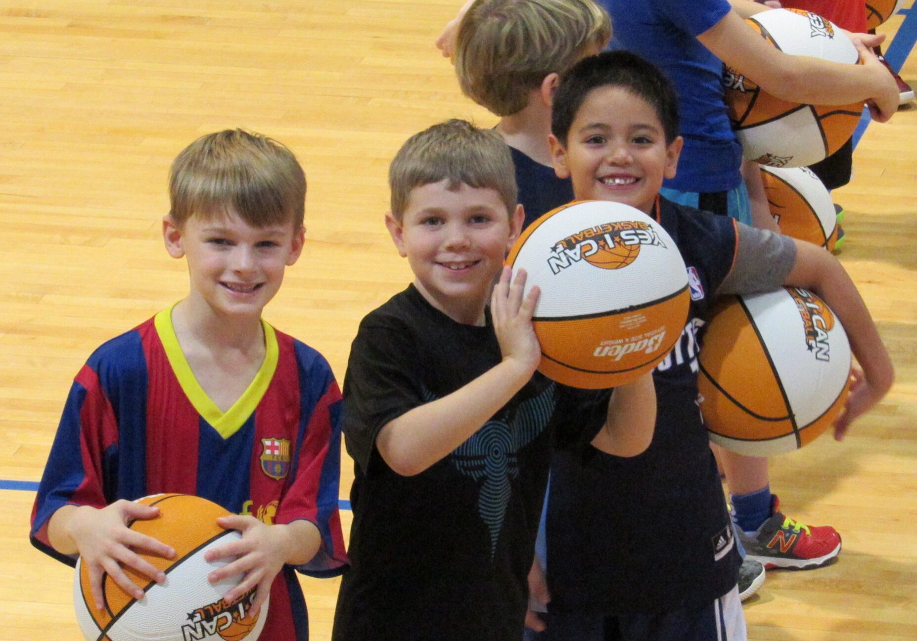 cropped camp basketball boys